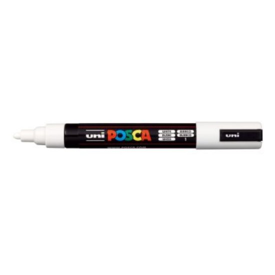 Marker UNI POSCA pc-5m, bijeli