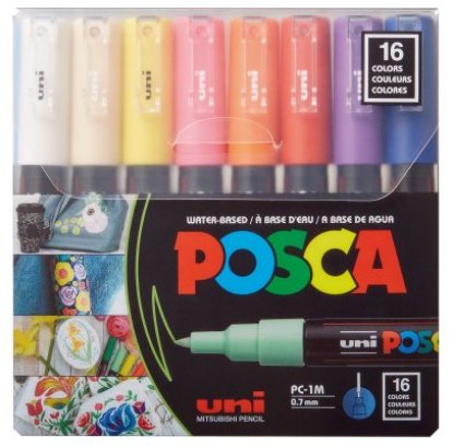 Marker UNI POSCA  pc-1m, 16/1