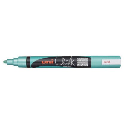 Marker UNI pwe-5m, chalk_kreda, metallic zeleni