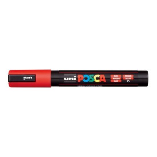 Marker UNI POSCA pc-5m, crveni