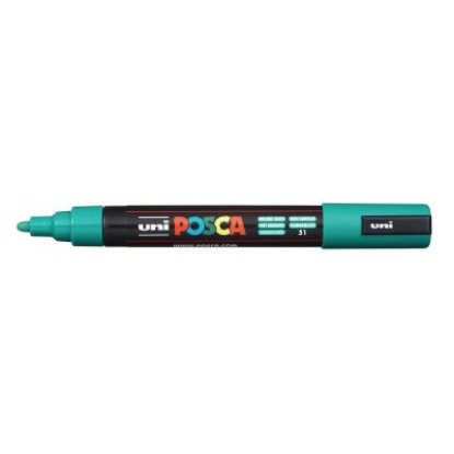 Marker UNI POSCA pc-5m, smaragdno zeleni (emerald)