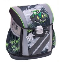 Školska torba BELMIL Customize-me Green Tractor