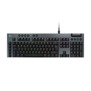 Tipkovnica LOGITECH Gaming G915 X Tactile, RGB, mehanička, US Layout, USB, crna