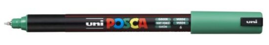 Marker UNI POSCA pc-1m,r zeleni