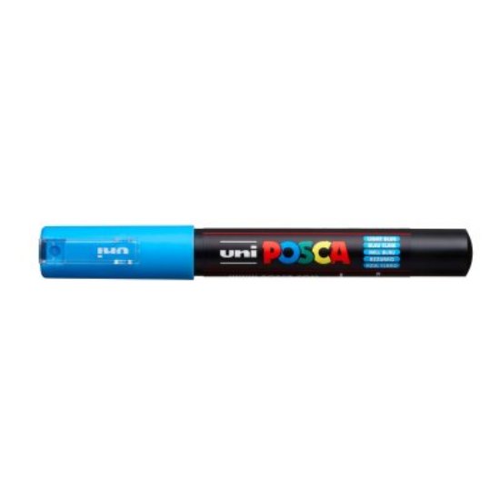 Marker UNI POSCA pc-1m, svijetlo plavi