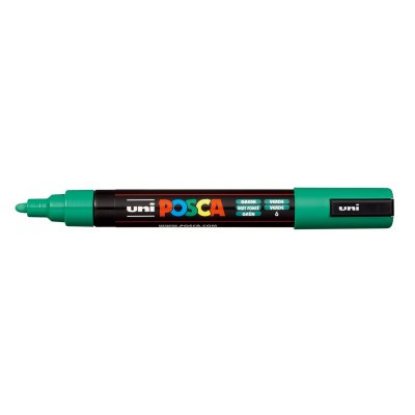 Marker UNI POSCA pc-5m, zeleni