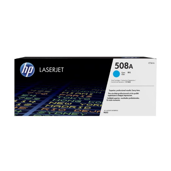 Toner HP LaserJet No. 508A, CF361A, za M552/M553, cyan