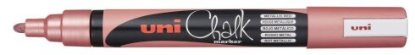 Marker UNI pwe-5m, chalk_kreda, metallic crveni