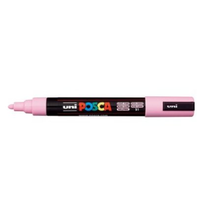 Marker UNI POSCA pc-5m, svijetlo rozi