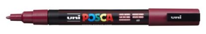 Marker UNI POSCA pc-3m, crveni boja vina