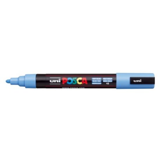 Marker UNI POSCA pc-5m, nebesko plavi