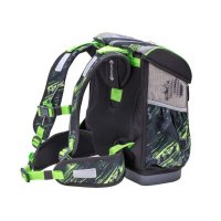 Školska torba BELMIL Customize-me Green Tractor
