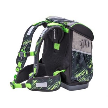 Školska torba BELMIL Customize-me Green Tractor
