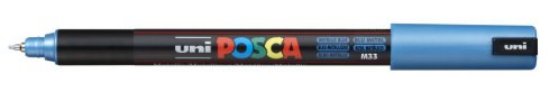 Marker UNI POSCA pc-1m,r metallic plavi
