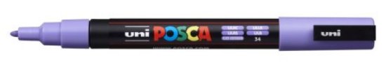 Marker UNI POSCA pc-3m, lila
