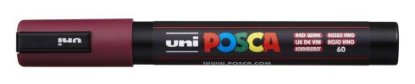 Marker UNI POSCA pc-5m, crveni boja vina