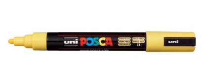 Marker UNI POSCA pc-5m, slamnato žuti