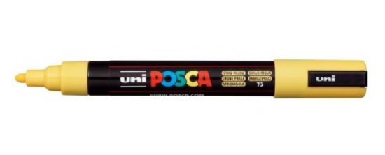 Marker UNI POSCA pc-5m, slamnato žuti