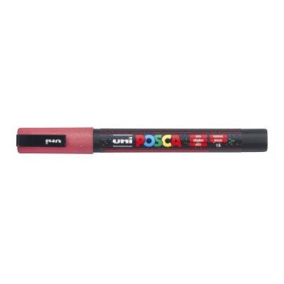 Marker UNI POSCA pc-3m,l glitter crveni