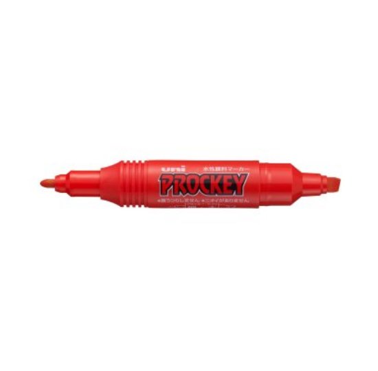 Marker UNI prockey pm-150t/r, dvostrani, crveni