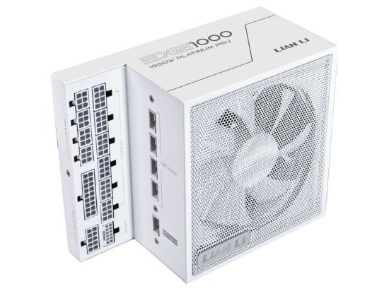Napajanje 1000W, LIAN LI Edge, 80+ Platinum, modularno, bijelo