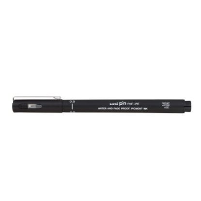 Marker UNI pin05-200, crni