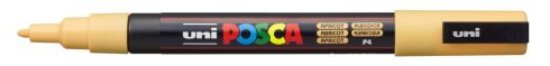 Marker UNI POSCA pc-3m, marelica
