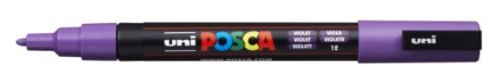 Marker UNI POSCA pc-3m, ljubičasti