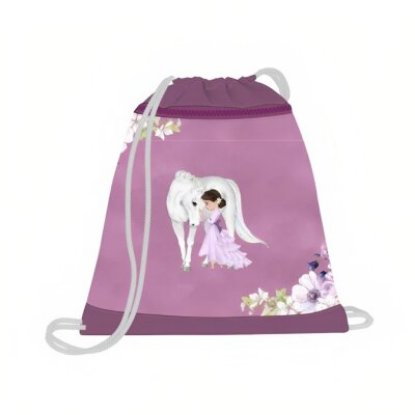 Vrećica za papuče BELMIL Little princess purple