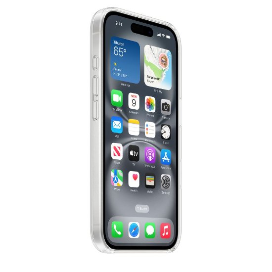 Futrola APPLE Clear Case, za iPhone 16, MagSafe, prozirna