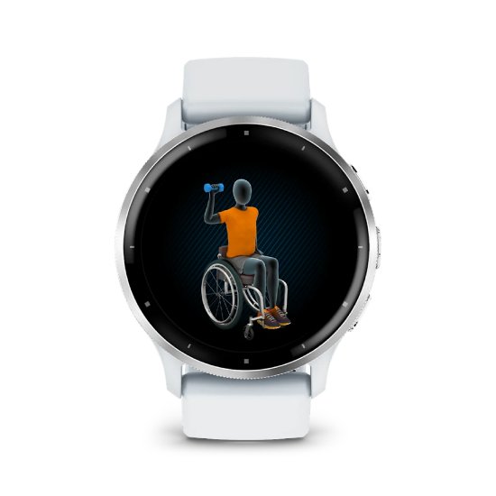 Pametni sat GARMIN Venu 3, GPS, multisport, bijeli