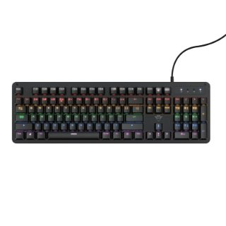 Tipkovnica TRUST GXT 863 Mazz, Gaming, mehanička, USB, US layout, crna