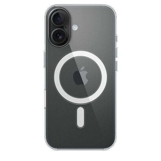 Futrola APPLE Clear Case, za iPhone 16, MagSafe, prozirna