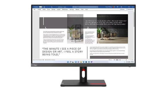 Monitor 27" LENOVO ThinkVision S27i-30 63DFKAT4EU, FHD, IPS, 100Hz, 4ms, 300cd/m2, FreeSync, sivi