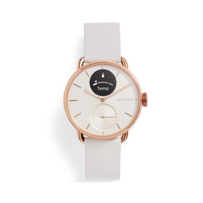 Pametni sat WITHINGS Scanwatch 2 38mm, hibridni, pametne obavijesti, EKG, rose