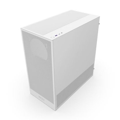 Kućište NZXT H5 Flow 2024, MIDI, ATX, window, bijelo, bez napajanja