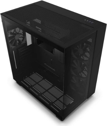Kućište NZXT H9 Flow, MIDI, ATX, USB 3.2, USB-C, crno, bez napajanja