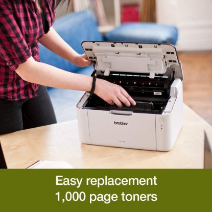 Printer BROTHER HL1110E laser printer, 2400dpi, USB