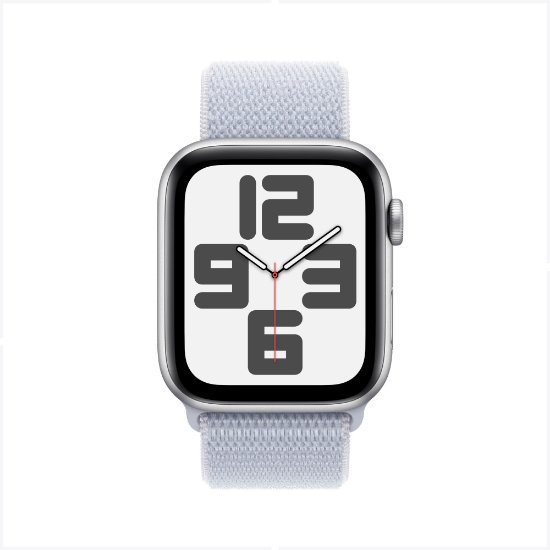 Pametni sat APPLE Watch SE2 V3 GPS, 44mm Silver Alu Case with Blue Cloud Sport Loop