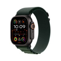 Pametni sat APPLE Watch Ultra2 v2 Cellular, 49mm Black Titanium Case with Dark Green Alpine Loop - Large