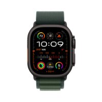 Pametni sat APPLE Watch Ultra2 v2 Cellular, 49mm Black Titanium Case with Dark Green Alpine Loop - Large