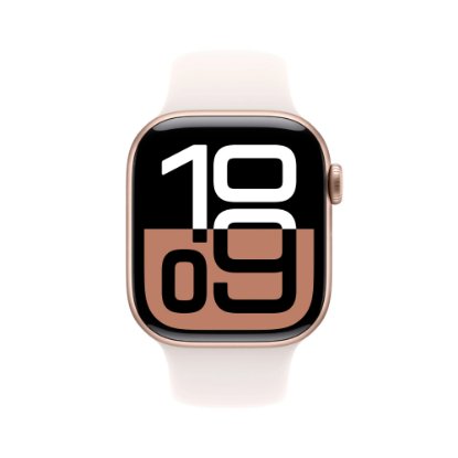 Pametni sat APPLE Watch S10 GPS, 46mm Rose Gold Alu Case with Light Blush Sport Band - S/M