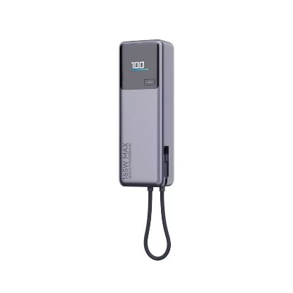 Mobilni USB punjač XIAOMI 165W Power Bank, 10000 mAh, USB-C, sivi