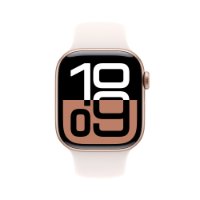 Pametni sat APPLE Watch S10 GPS, 42mm Rose Gold Alu Case with Light Blush Sport Band - M/L