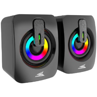 Zvučnici BARACUDA Seashell BGSP-011, RGB, crni