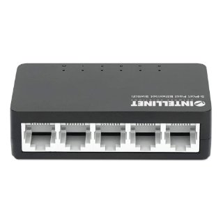 Switch INTELLINET 561723, 10/100 Mbps, 5-port, plastično kućište, kabel Cat5e 0,5m