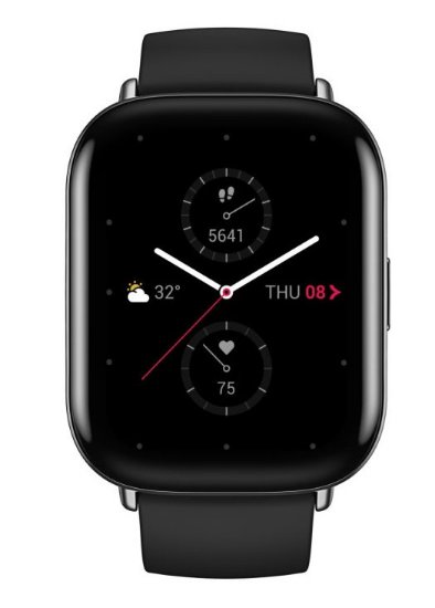 RABLJENI - Pametni sat AMAZFIT Zepp E Square, pametne obavijesti, Onyx black