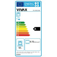 Plinski štednjak VIVAX HOME FC-40502I WH, 4x plin, energetski razred A, bijeli