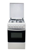 Kombinirani štednjak VIVAX HOME FC-31502 WH, 3+1, bijeli, 3 funkcije, rešetka, plitki pladanj, poklopac, 52L, A