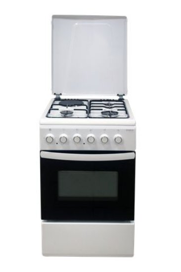 Kombinirani štednjak VIVAX HOME FC-31502 WH, 3+1, bijeli, 3 funkcije, rešetka, plitki pladanj, poklopac, 52L, A